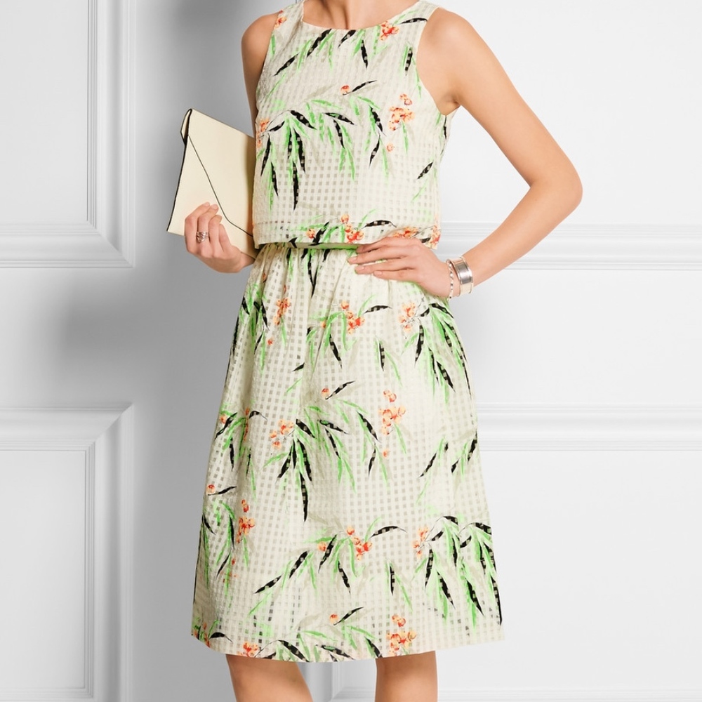 Elizabeth and James Top and High-Waisted Skirt Set